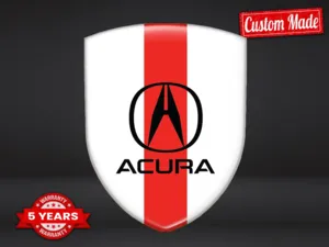 Honda Acura Pegatina En Relieve X Profesional Personalizable